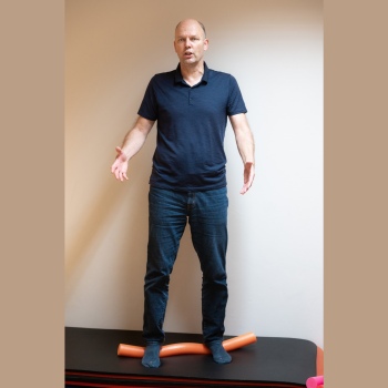 Finding support and balance by enhancing ground-orientation  Finding support and balance by enhancing ground-orientation